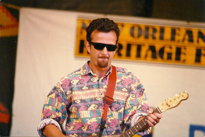 Paul at Jazz Fest 1998
